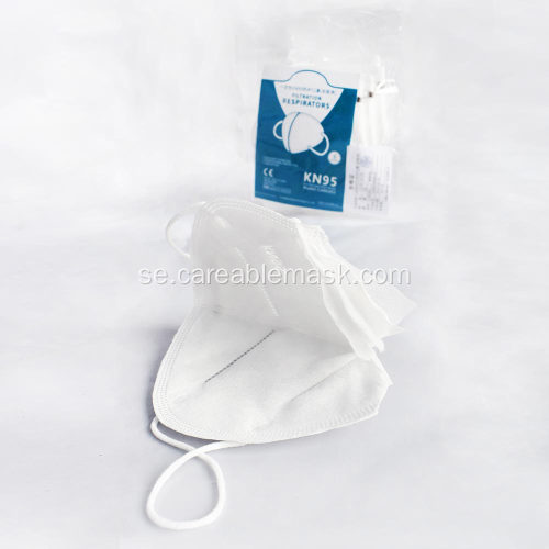 KN95 respirator vikning förhindrar PM2.5 Anti-Dust Mask